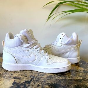 Nike Court Vision Mid Top Sneakers Size 7